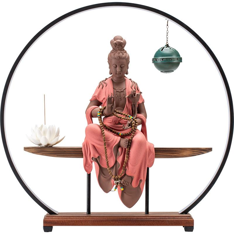 Queimador de incenso de Buda
