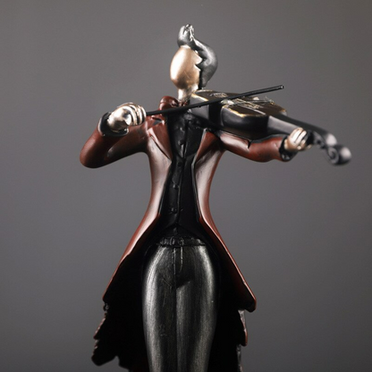독특한 책장 장식 음악 예술 캐릭터 모델 동상 창조적 거실 장식 장식 와인 캐비닛 장식품 입상