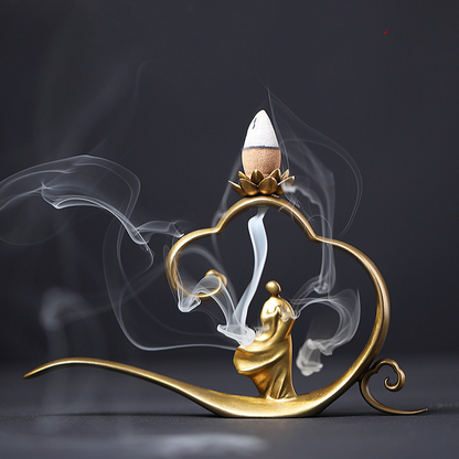 Luxury Brass Incense Burner