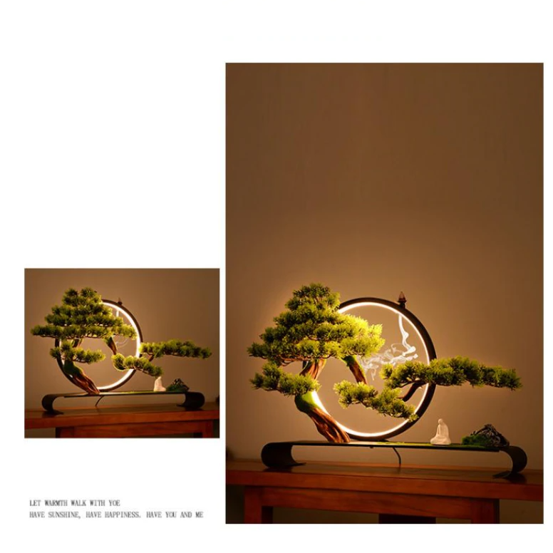 Posiadacz kadzideł japońskie kreatywne światło