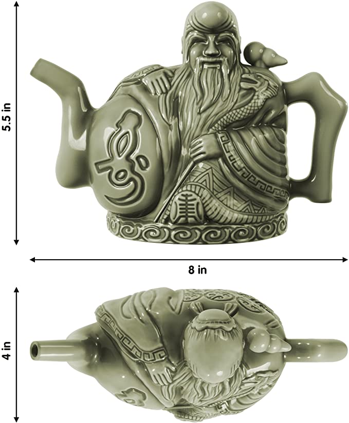 Acacuss Assassin's Teapot Cadogan Cina Trick Poison Tea Pot