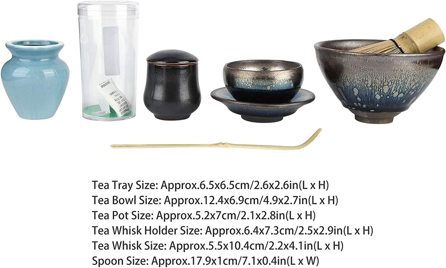 Conjunto de presentes de chá matcha