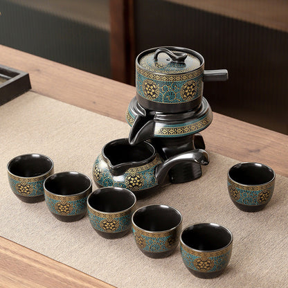 Tè in porcellana semi-automatico impostata in mano