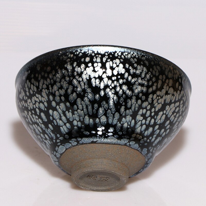 Chinês estilo antigo tenmoku xícara de chá porcelana japonesa tigela de chá de chá de tea de cerâmica contêiner drinkwarware/jianzhan