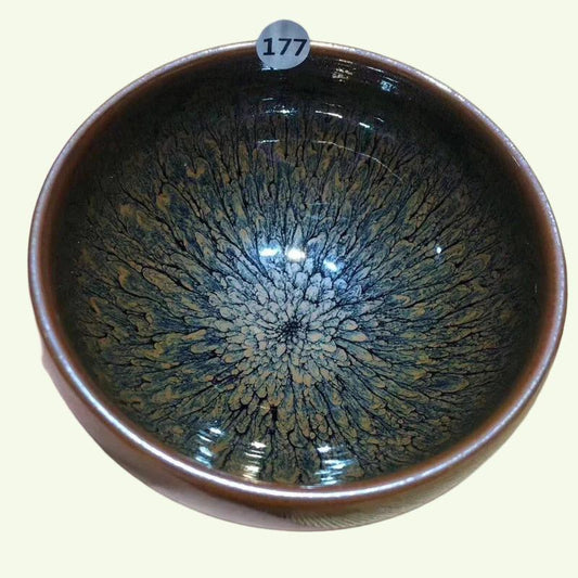 Jianzhan Flower Tea Cup China Ceramic Teacups Tenmoku Glaze Kungfu 티 마스터 컵