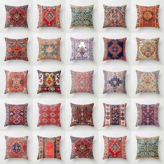 Taie d'oreiller nordique de Style marocain, housse de coussin de luxe indien bohème pour salon et chambre à coucher, décoration de maison lombaire 