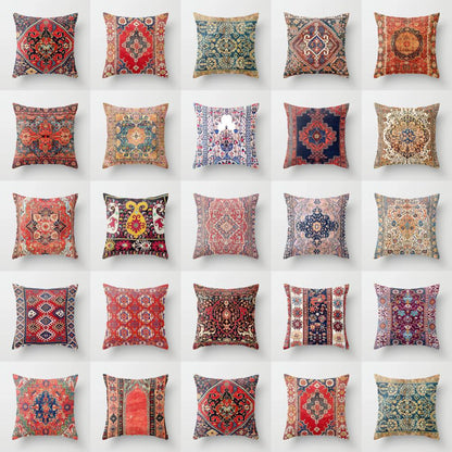 Nordisk puteveske marokkansk stil pute indisk bohemsk luksuriøs stue soverom pute deksel korsrygg putehus