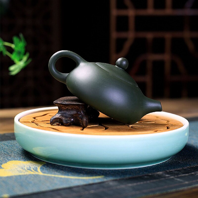 200 مللي أصيلة ييشينغ اليدوية أوعية الشاي الأرجواني الطين إبريق الشاي الجمال غلاية الشاي المنزلية حفل الشاي الصيني الهدايا