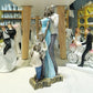 Statues de famille en résine, artisanat de décoration de maison, Sculptures, figurines, meubles, accessoires d'ornement pour salon 