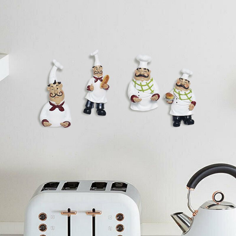 Statues Home Living Room Decoration Kawaii Room Resin Hook Up Sculptures Figurines For Interior Chef Ornaments Home Decor Craft
