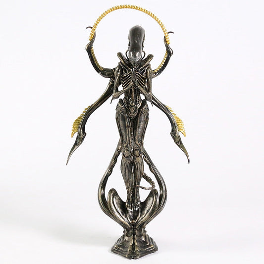 Alien Xenomorph Buddhism Figurine Collection Figur Model Toy Gave