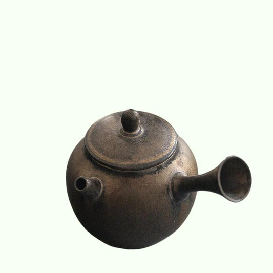 Japanische Keramik-Kyusu-Teekannen, Teekessel, chinesische Teekanne, Trinkgeschirr, 160 ml