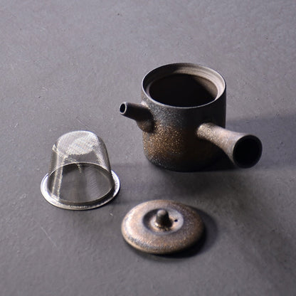 أباريق شاي كيوسو من السيراميك الياباني وعاء شاي الكونغ فو الصيني العتيق أدوات للشرب 200 مللي