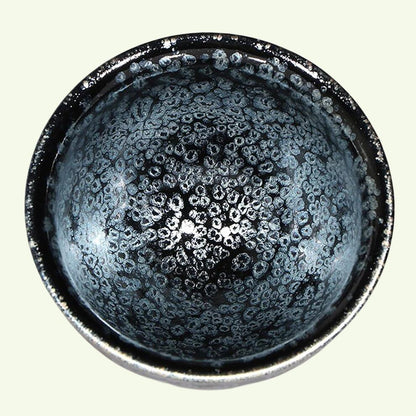 고대 스타일 Tenmoku Teacups Skyeye 도자기 컵 세트 세라믹 중국 쿵푸 차 음료웨어 선물/Jianzhan