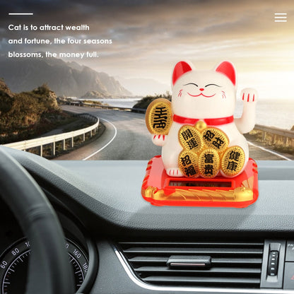 Čínská šťastná kočičí bohatství mává otřesením rukou Fortune Welcome Cat Home Craft