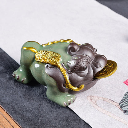 Mascot of Tea Pet Tea Accessories Home Decoration Gift Luck Home Furnishing Articles Teaware