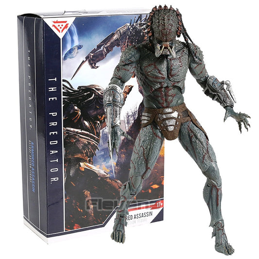 NECA The Predator Amored Assassin PVC Action Figure Collectible Model Toy 28Cm