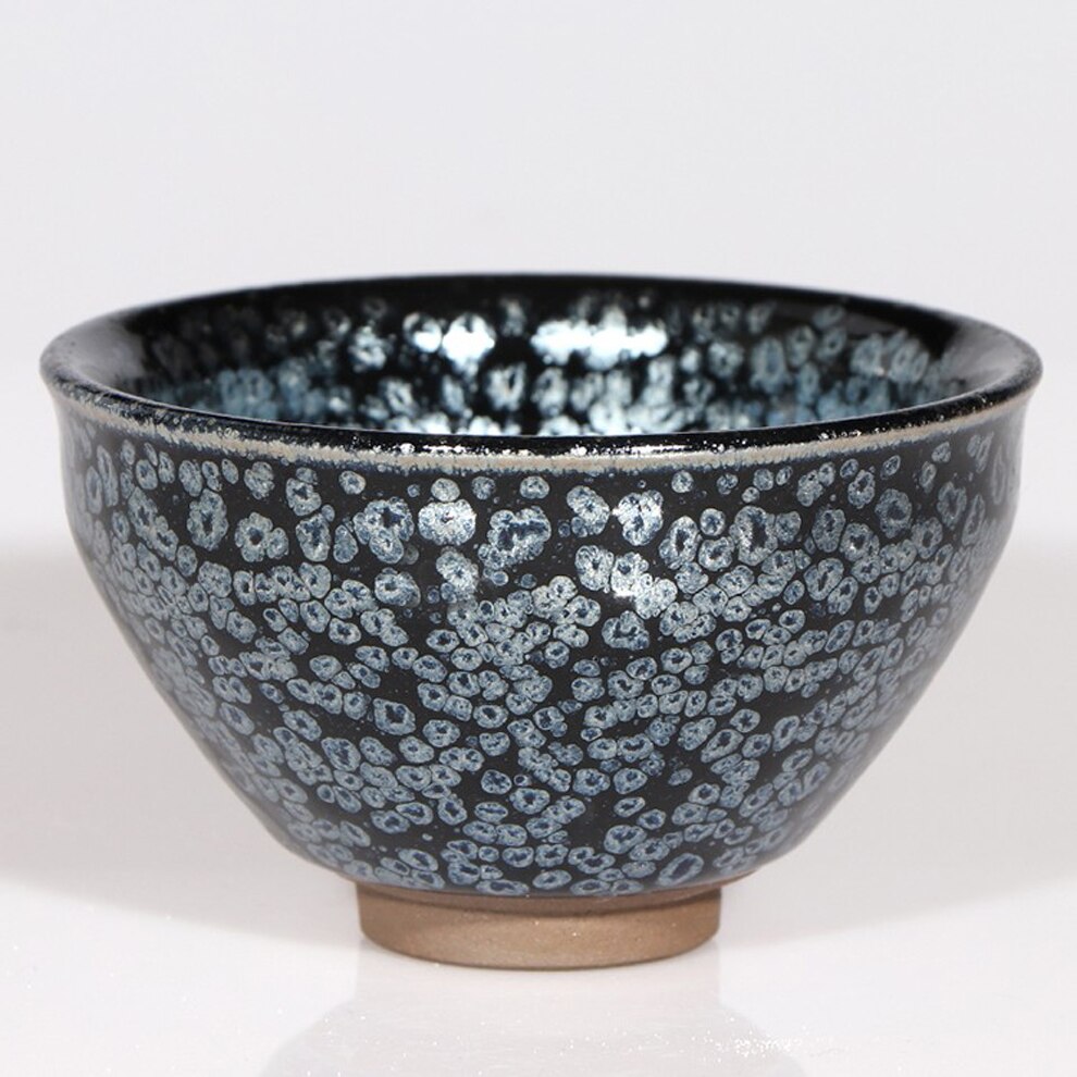 Gaya Kuno Tenmoku Teacups Skyeye Porcelain Cup Set Seramik Untuk China Kung Fu Tea Drinkware Hadiah/Jianzhan