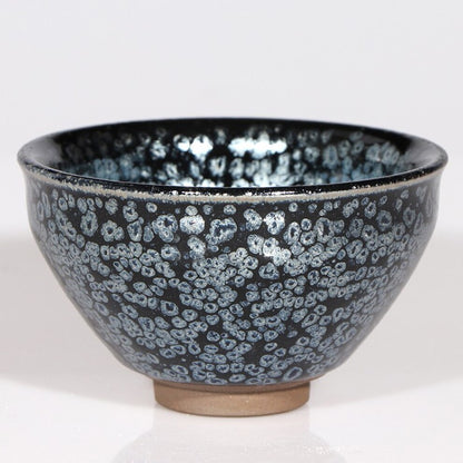Tasses à thé Tenmoku de Style ancien, ensembles de tasses en porcelaine Skyeye en céramique pour le thé Kung Fu de chine, cadeau/JIANZHAN