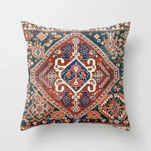 Nordic Pillow Case Moroccan Style Pillow Indian Bohemian Luxury Living Room Bedroom Cushion Cover Lumbar Pillowslip Home Decor
