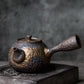 Ceramic kyusu teapot kettle chinese ceramic tea pot 220ml