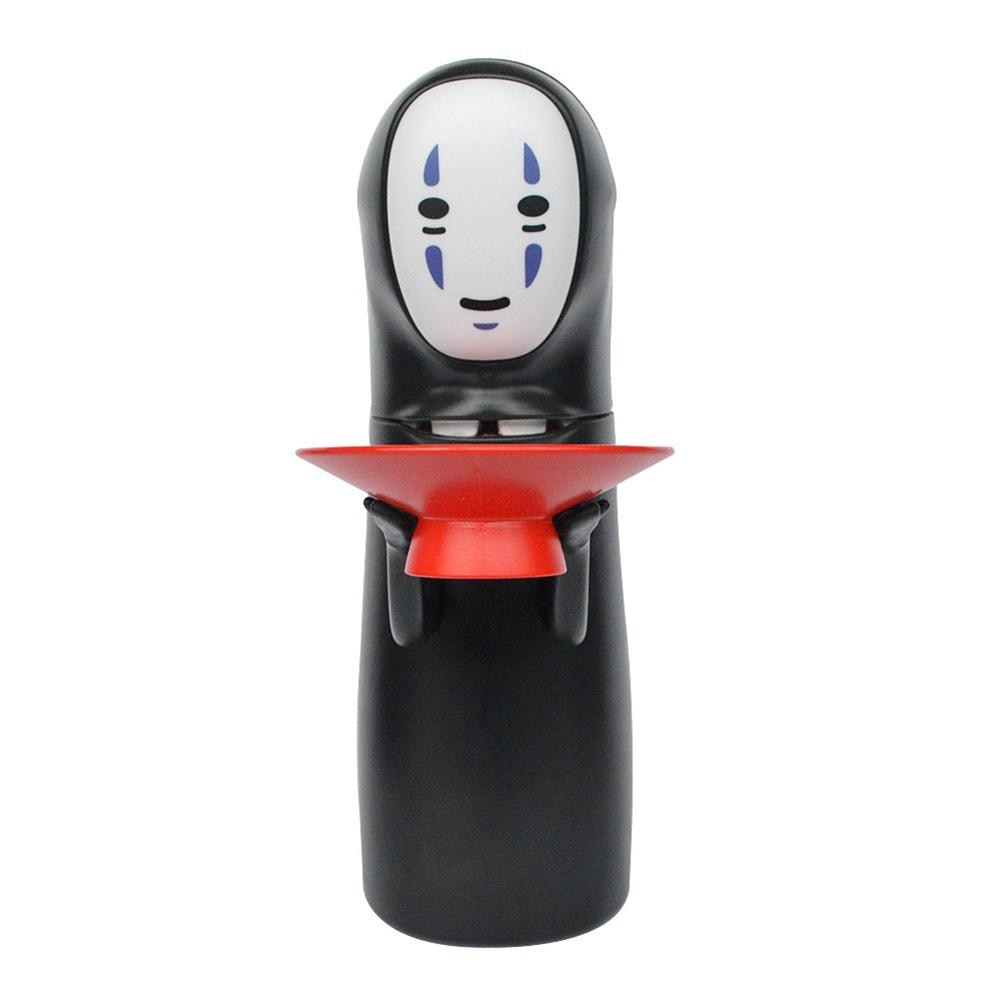Spirited Away Kaonashi No-Face Sparschwein Spielzeug Automatische gegessene Münzbank Miyazaki Hayao Chihiro Figur Spardose Kindergeschenk 