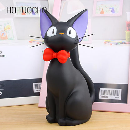Hotuocho czarny kot oszczędzający pudełko figurki zwierzęce pudełko zwierzęce monety bank dekoracje domowe nowoczesne styl piggy bank figurki dla dzieci prezent