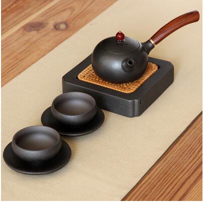 Japansk håndlaget keramisk tekanne vannkoker te kopp porselen japansk tesett drikkevare