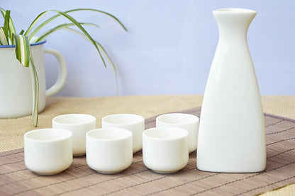 7 pezzi ceramica giapponese tazze da pentola set casa cucina flagon tazza di liquore da bevande al spirito boccette anheccini