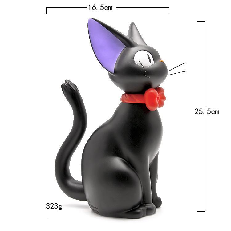 Hotuocho czarny kot oszczędzający pudełko figurki zwierzęce pudełko zwierzęce monety bank dekoracje domowe nowoczesne styl piggy bank figurki dla dzieci prezent