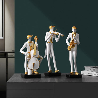 Golf Estatua humana Resina Arte Creative Sculpture Office Decor Accesorios de la decoración de artesanía moderna Figuras de mesa Decoración del hogar