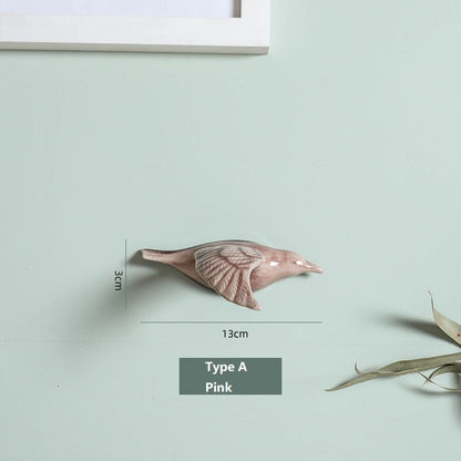 Bitti in ceramica 3D a forma di muro decorazioni sospese decorazioni per la casa accessori decoracaoo para casa muro artigianato ornamenti