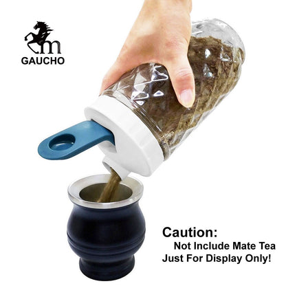 1 PC/Lot Gaucho Yerba Mate Travel Sets Roestvrijstalen kalebas Calabash Cups & Thermos & Bombilla Filter Straw Tea Cans