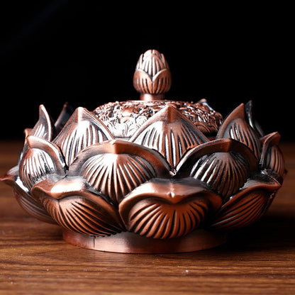 1pc delicado bronze ruyi placa de cobre incenso queimador de bastão de bastão zen templos de garden studios decoração de casa decolo incenso queimador