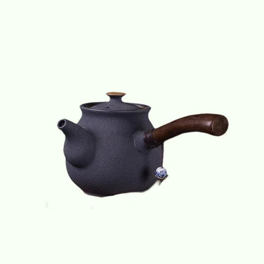 Japanese Ceramic Kyusu Teapot Vintage Side Handle Tea po Drinkware 200ML