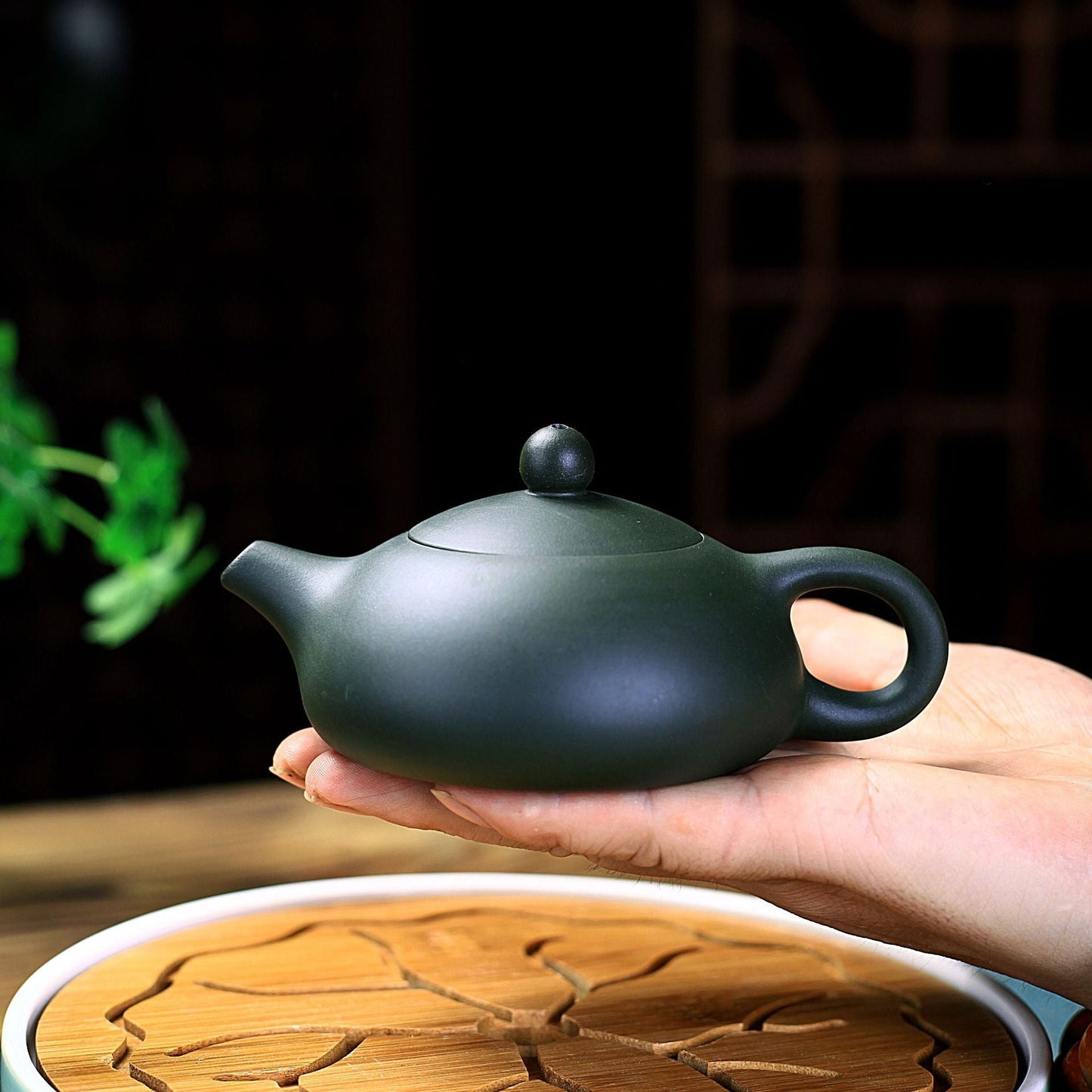 200 ml autentisk yixing håndlavede te gryder lilla ler tekande skønhed kedel tea
