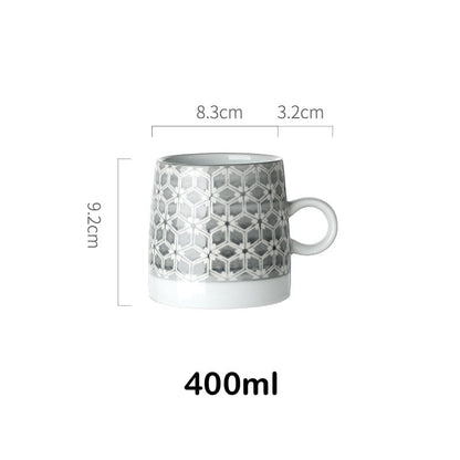 Винтажные японские глиняные кружки подглазе керамический завтрак кофе кофейный молоко чай чай чаша кухня кухня домашний декор