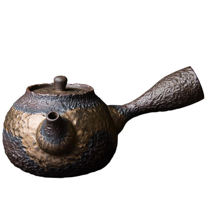 Keramická konvice Kyusu konvice Čínský čajový hrnec 220 ml