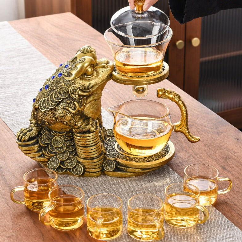 Frog Teapot (Toad) Semi-Automatic Tea Maker