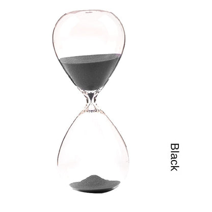5/15/30/60 Minutes New Nordic Glass Droplet Time Hourglass Timer Creative Home Decoration Crafts Decoration Valentine's Day Gift