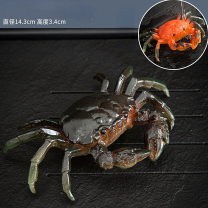 Color Change Crab Tea Pet OrnamentsCreative Personality Can Raise Tea Play TeaCeremony Boutique Tea Set Accessories