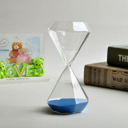 5-60 minutos Diamond Sand Clock Hourglass Sandglass Crianças Presente Timer de areia decoração Disponível em várias opções de cores