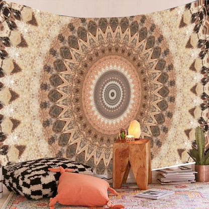 Hint mandala goblen duvar asılı renkli boho ev dekor plaj atış halı battaniye oda dekor estetik bohem halılar