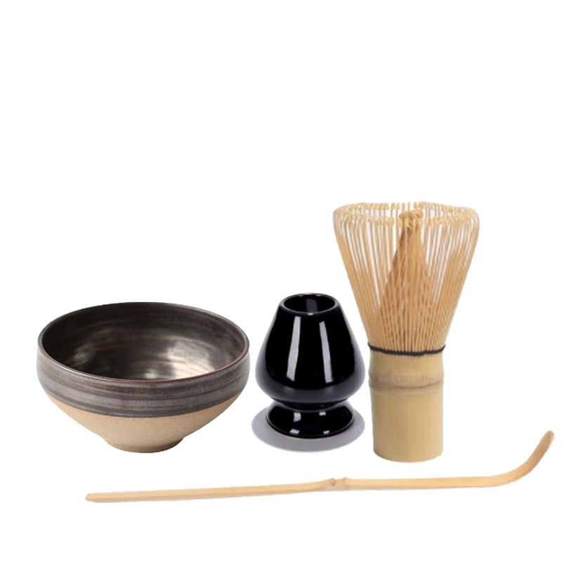 Matcha tradicional define o bambu natural de bambola de bata matcha twlet bellow titis de chá japonês conjuntos de chá