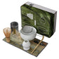 Japanese matcha suits with dumping of mouth of bowl with ceramic egg beater matcha tea spoon of maccha powder compact gift box