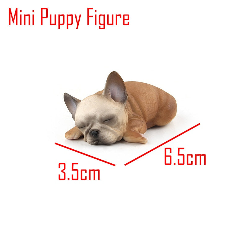 Resin Dog Statue Living Room Decor Dog Sculpture Table Tray Ornaments French Bulldog Figurine for Home Interior Desk Decoration
