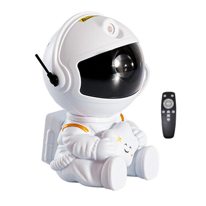 Galaxy Projector Lamp Starry Sky Night Light voor thuis slaapkamerkamer decor astronaut decoratieve armaturen kindercadeau