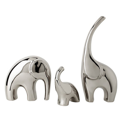 Arredi per case di lusso leggero elettro -elefanti artigianato di elefanti argento soggiorno mobile per vino mobint decorazioni ornamenti