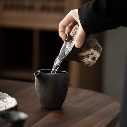 200 ml de loto en relieve té de loto en relieve tureewabi sabi tazón cubierto de té de cerámica gruesa fabricante de té gaiwan kung fugo de té de té