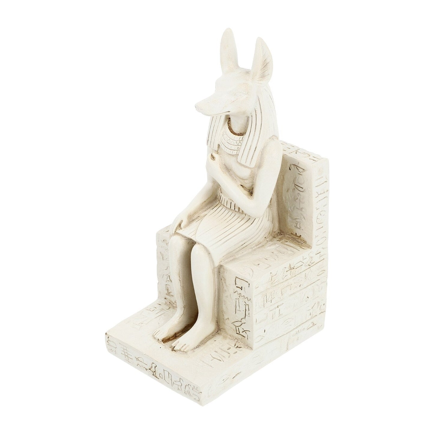 Egyptiläinen koiran patsas anubis jumala veistoshahmo hartsi egypti sisustus jumalat hahmo patsaat muinaiset koristejumalatar Jackal Animal